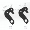 Велосипедный петух H102 M5 для KHS, Novara, Pride Купить велопетух H102 BH 34110900 KHS #190, Держатель заднего переключателя на раму велосипеда KHS Novara Pride. Крепится серьга на дропаут