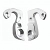 View from both sides H203 Derailleur Hanger for Nashbar Carbon Road Bike H203 Alloy Rear Derailleur Hanger for some Merlin and Nashbar bike frames.Compatible with bike models (not exhaustive) :GarneauGarneau Sonix