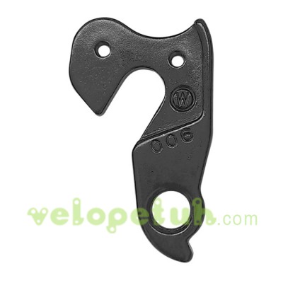 H26a: derailleur gear hanger, same as Pilo D726 D449 XDS-DE-006, dropout for Haro