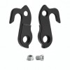 View from both sides H422 Derailleur Hanger for Monaco bikes ( Monaco #GE023 ) H422 Alloy Rear Replacement Derailleur Hanger. Assembly from outside . Compatible with models of following brands (not exhaustive):Monaco