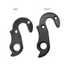 H441b Derailleur Hanger for Author Cinelli Polygon bikes (long version) H441b Alloy Rear Replacement Derailleur Hanger. Assembly from outside with 2 screws, threading in hanger. Suitable replacement