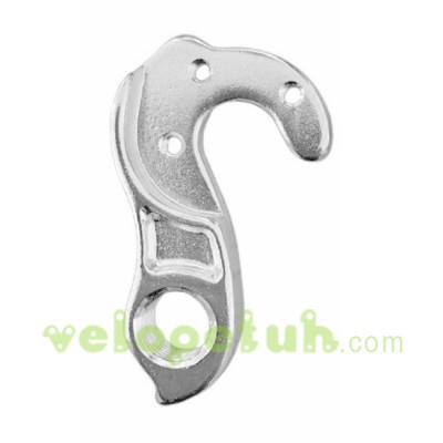H384: OEM Alloy rear derailleur mech hanger, derailleur gear hanger for Schwinn Sporterra Rivette H2 frames, dropout replacement for bikes, same as Pilo D960